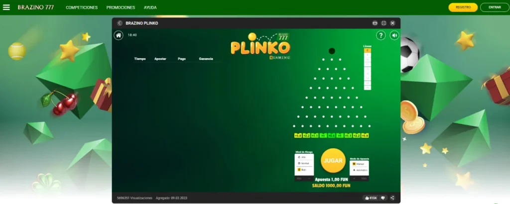 Plinko Brazino777